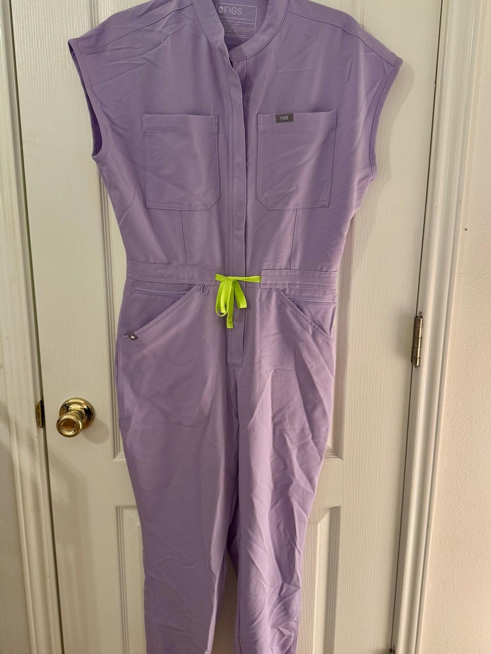 FIGS Rafaela Jumpsuit in Purple Haze